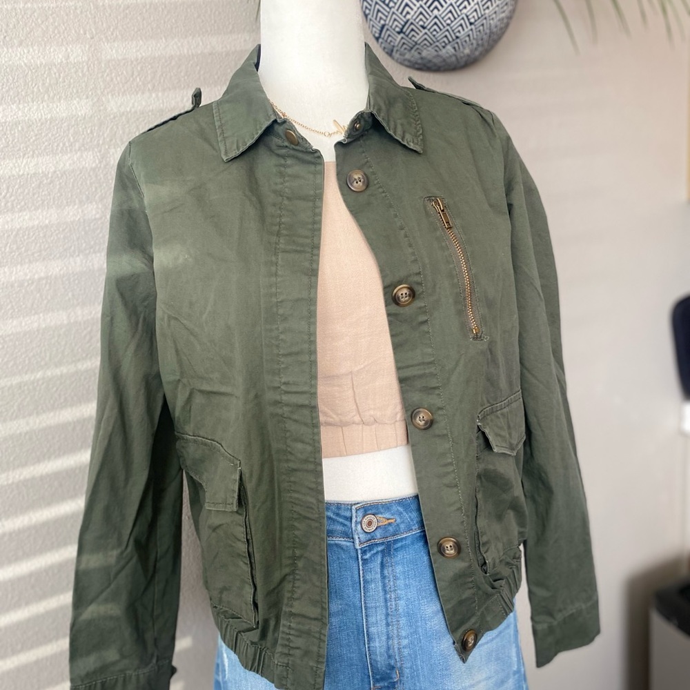 Olive jacket - Picture 2 of 3